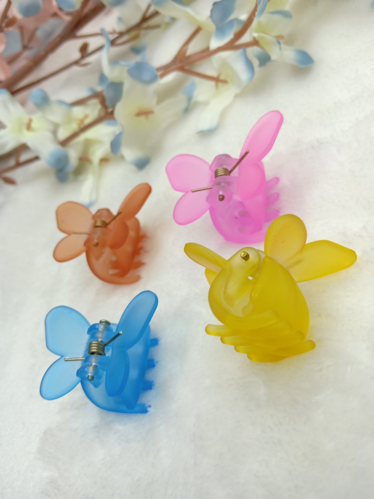 Muzza Mini Butterfly Acrylic Claw Clips