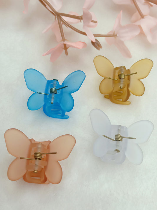 Muzza Mini Butterfly Acrylic Claw Clips