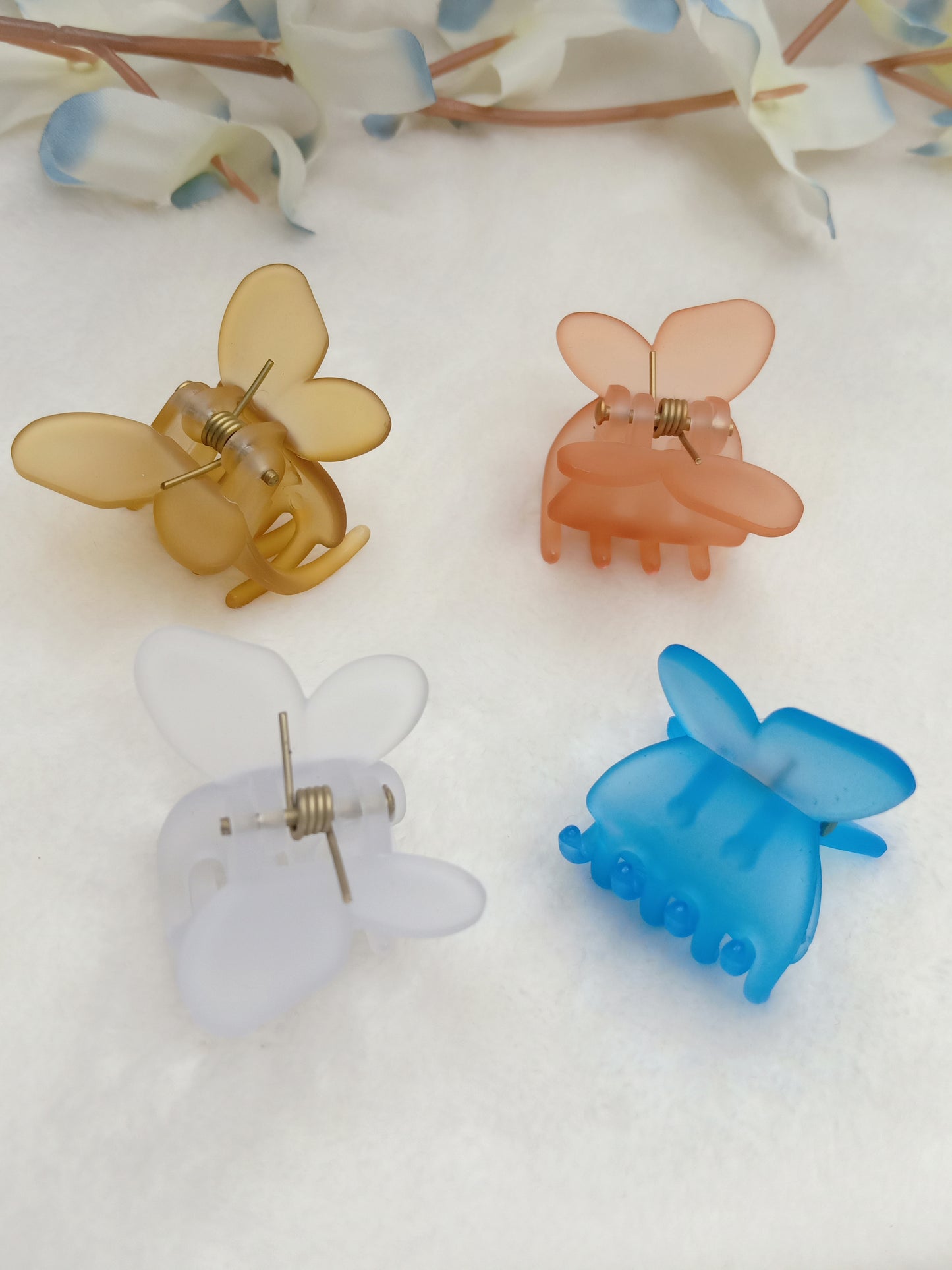 Muzza Mini Butterfly Acrylic Claw Clips