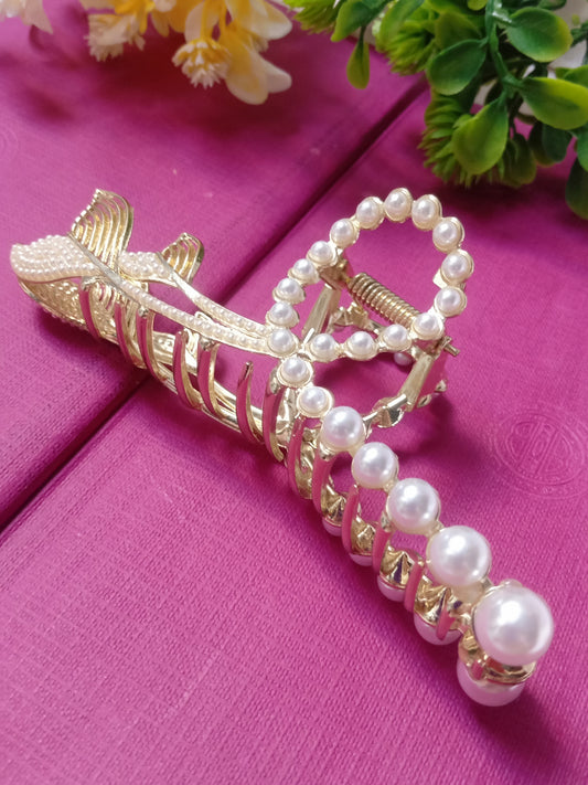 HUSNA Pearl Mermaid Claw Clip